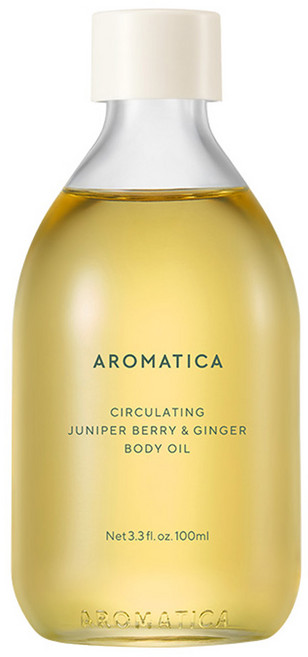 아로마티카 서큘레이팅 바디오일 주니퍼베리 & 진저향, 100ml, 1개