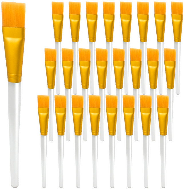 메디플라워 팩브러쉬, 혼합색상, 25개