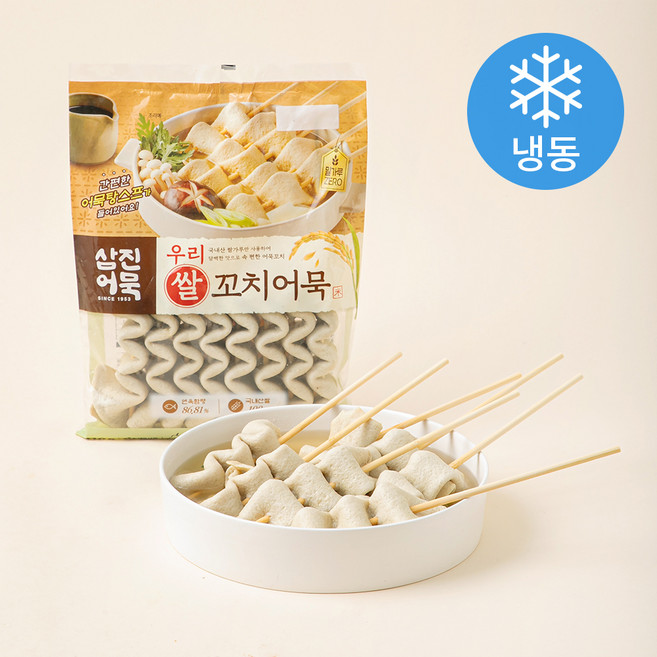 삼진어묵 우리 쌀 꼬치어묵 (냉동), 416g, 1개