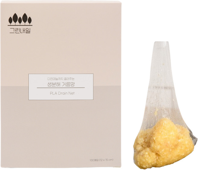 그린내일 생분해 거름망, 100개입, 1개