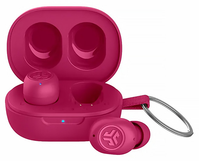 美國 JLAB JBuds Mini Wireless 耳塞式 無線耳機 20H Playtime 櫻桃粉 JBuds Mini