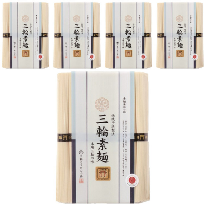 미와소멘 수연소면, 400g, 5개