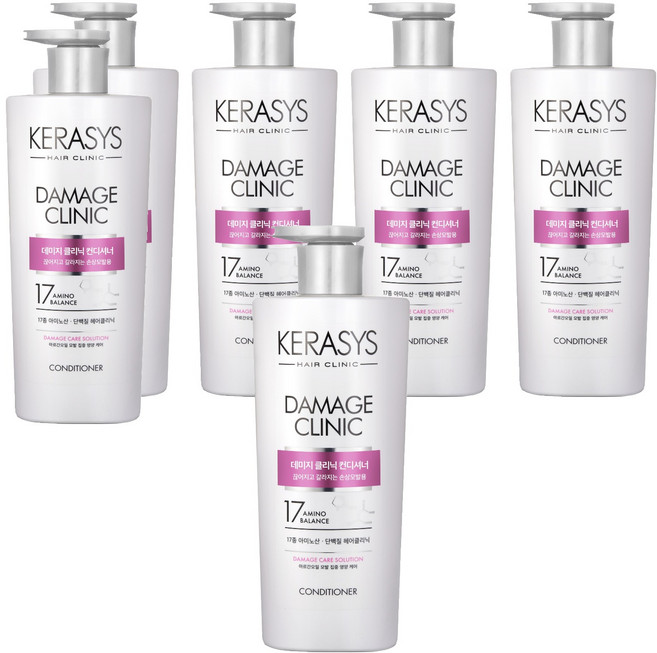 케라시스 데미지 클리닉 단백질 컨디셔너, 600ml, 6개