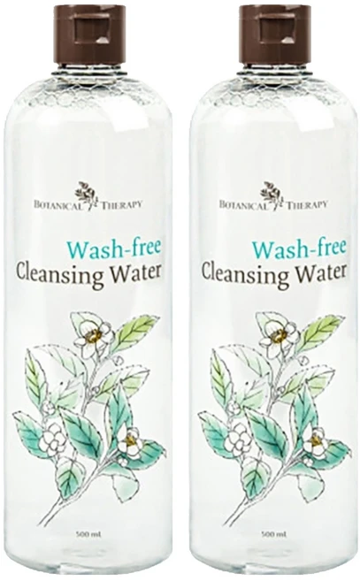 보타니컬테라피 워시프리 바디 클렌징워터, 500ml, 2개 - 쿠팡