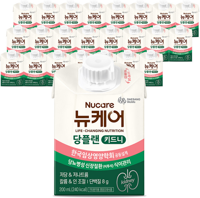 뉴케어 정품 당플랜 키드니, 200ml, 24개