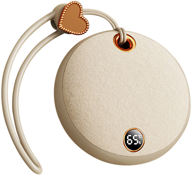 POWERRIDER WS26 Plus 暖暖蛋 5000mAh電池 Type-C充電, 米白色