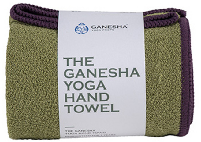 가네샤요가프랍스 더 가네샤 요가 핸드타월, Olive, 1개