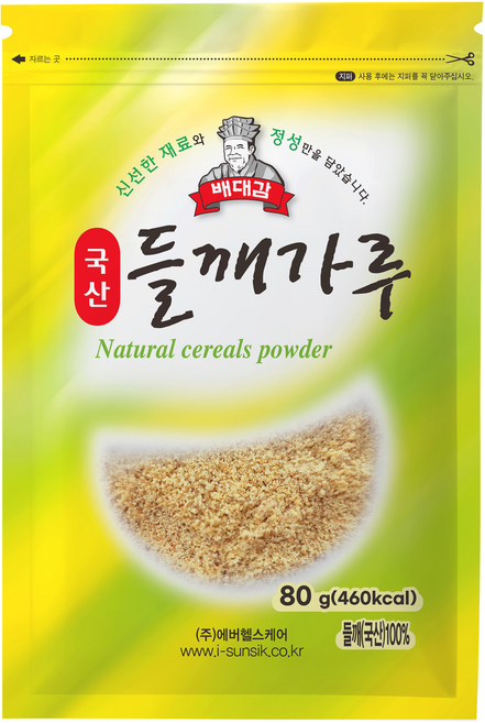 배대감 국산 들깨가루, 80g, 1개