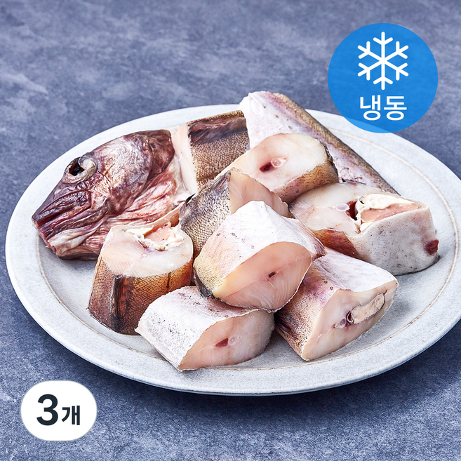 the푸짐한 절단 명태 (냉동), 3개, 1.3kg