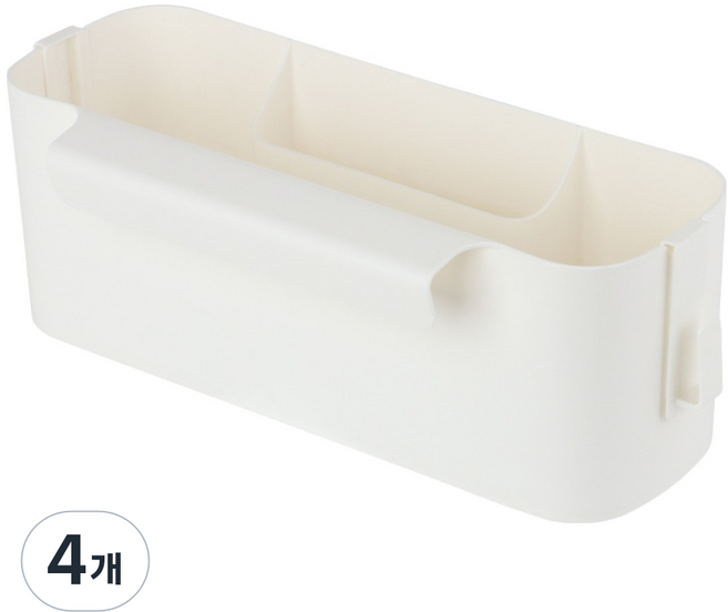 데이젤 걸이형 다용도 포켓 FREE, 화이트, 4개