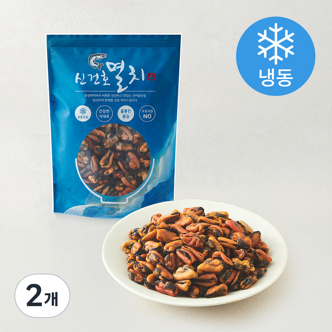 신건호멸치 국내산 건홍합 (냉동), 300g, 2개, 1개입