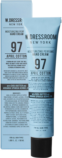 더블유드레스룸 퍼퓸 핸드크림 97 에이프릴코튼향, 50ml, 1개