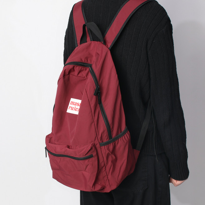 마스마룰즈 남녀공용 데일리 백팩 + 파우치 세트