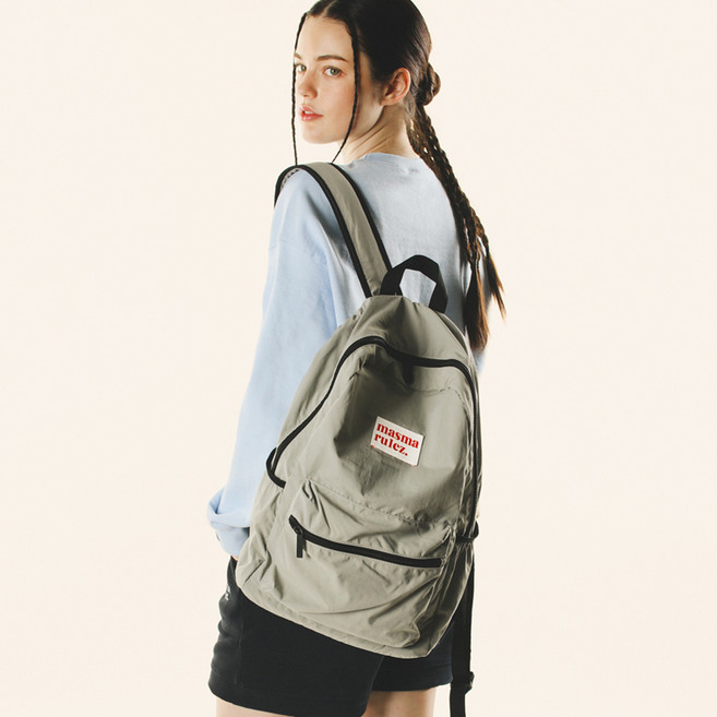 마스마룰즈 남녀공용 데일리 백팩 + 파우치 세트