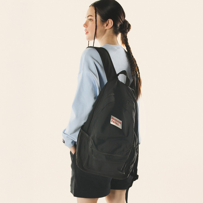 마스마룰즈 남녀공용 데일리 백팩 + 파우치 세트