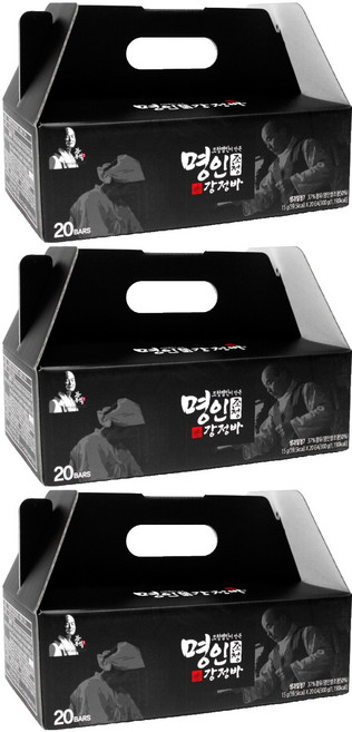 두레촌 강봉석 명인조청강정바, 15g, 60개