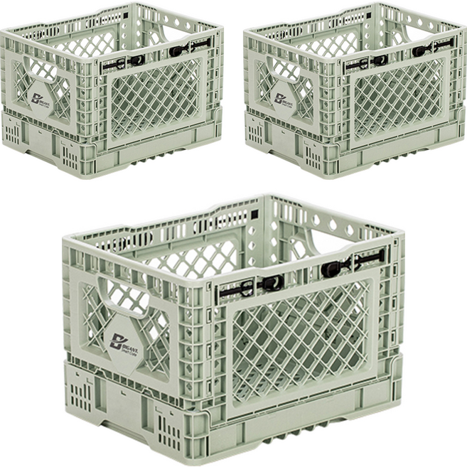 빅앤트 폴딩박스, 민트, 25L, 3개