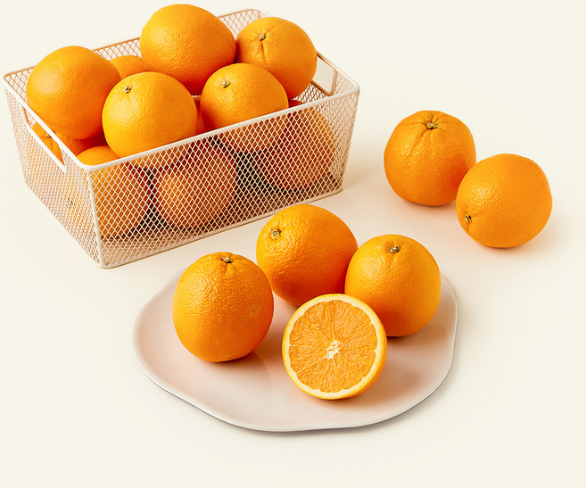 캘리포니아 고당도 오렌지 중대과, 4kg, 1개