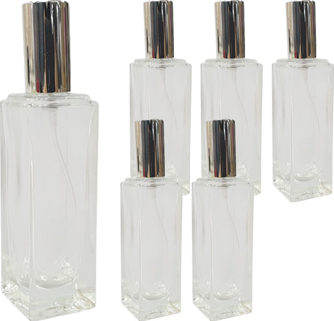 ABM 유리 향수공병 30ml, 혼합색상, 6개