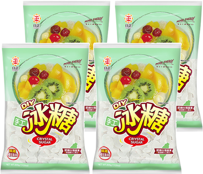 日正食品 手工冰糖, 300g, 4包