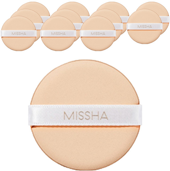 미샤 텐션 팩트 퍼프, 밀착, 12개