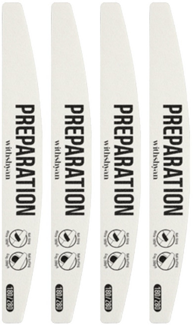 위드샨 프리미엄 프로 프리퍼레이션 네일파일, 4개