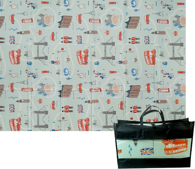 Dbba 歐洲特殊塗層露營墊含收納袋組, 歐洲薄荷綠