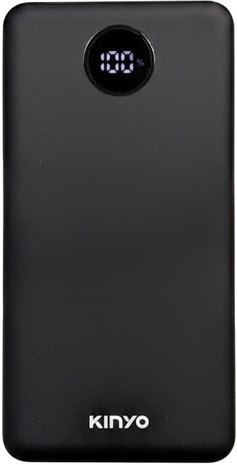 Kinyo 18000系列 行動電源 Type-c/USB-A1/USB-A2, KPB-3273, 黑色