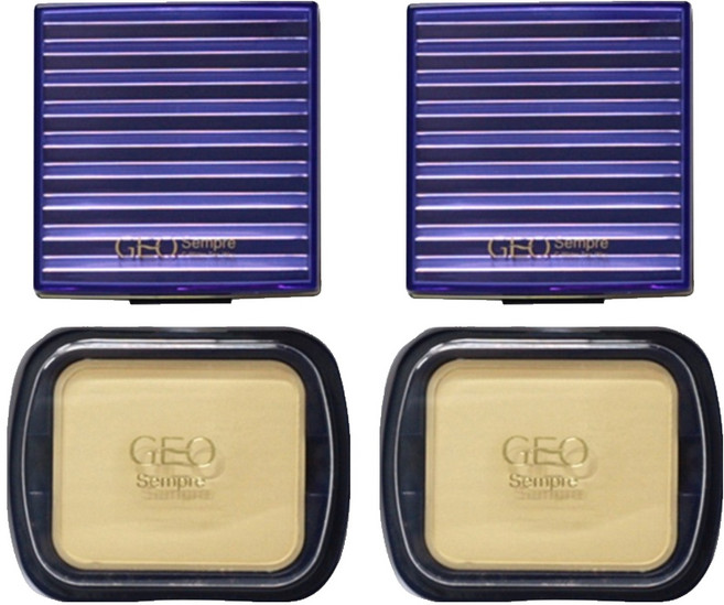 지오 셈프레 C워터 투웨이케잌 10.5g, 23네추럴베이지, 2개