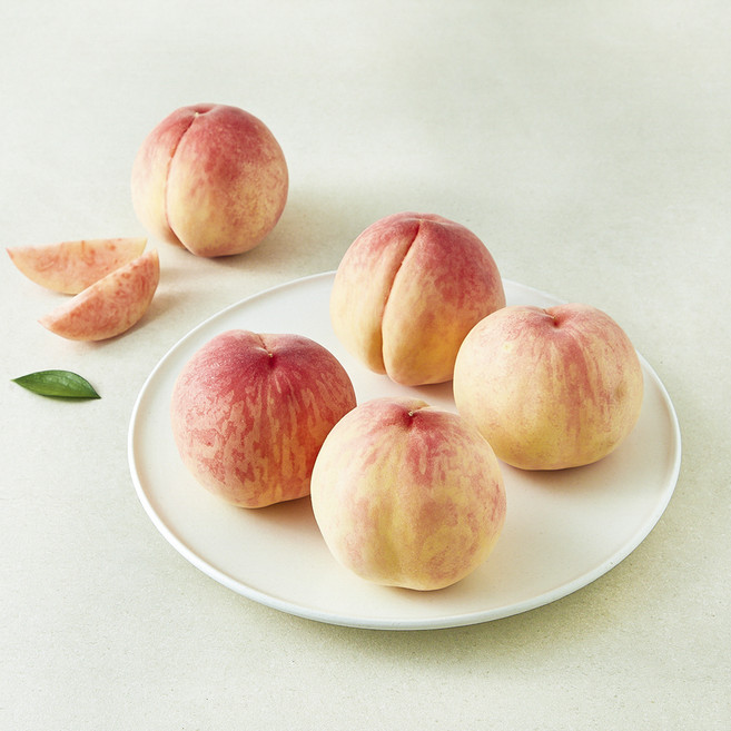 농협 유명산지 당도선별 부드러운 백도복숭아, 1.8kg(5~8입), 1박스