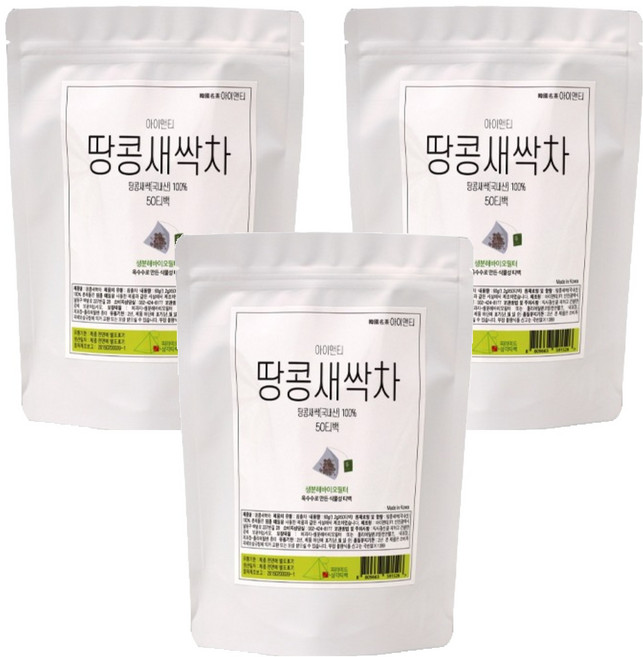 아이앤티 땅콩새싹차 삼각티백, 1.2g, 50개입, 3개
