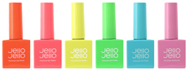 젤로젤로 여름 하이틴네온 시럽 젤네일 컬렉션 10ml x 6종 세트, 혼합색상, 1개