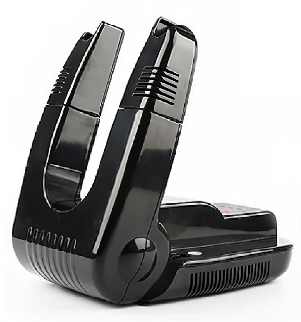 Smart Bearing 智慧魔力 多功能智能伸縮除臭烘鞋機 可折疊 數位顯示 烘被機 1個, 黑色