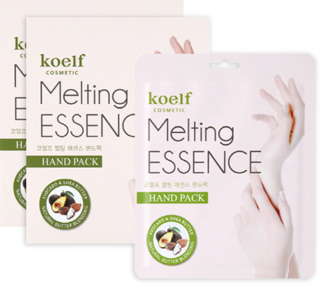 코엘프 멜팅 에센스 핸드 팩, 10개입, 2개