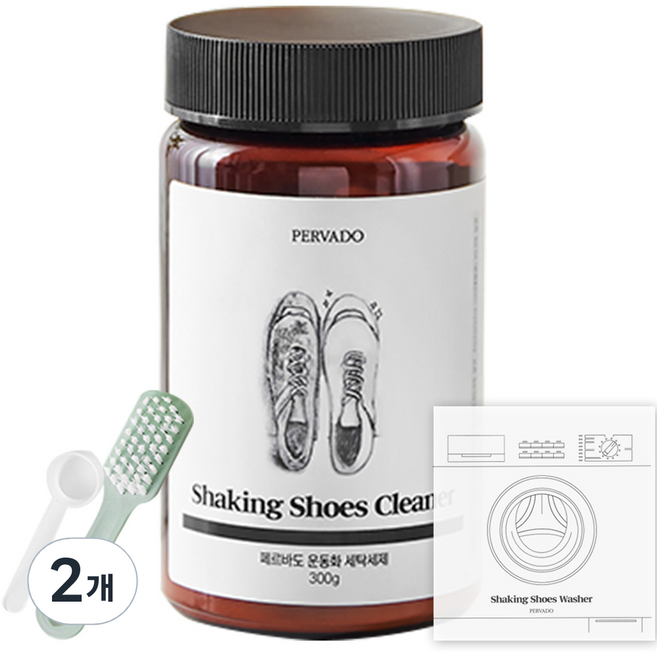 페르바도 운동화 세탁세제, 300g, 2개