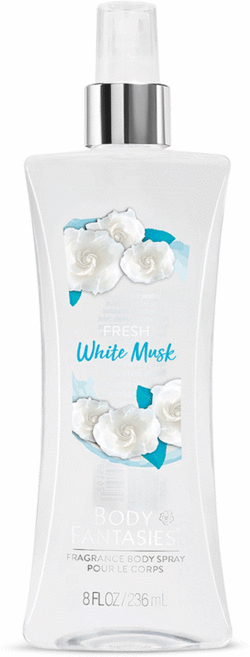 바디판타지 프래그런스 바디 스프레이 프레시화이트머스크, 236ml, 1개