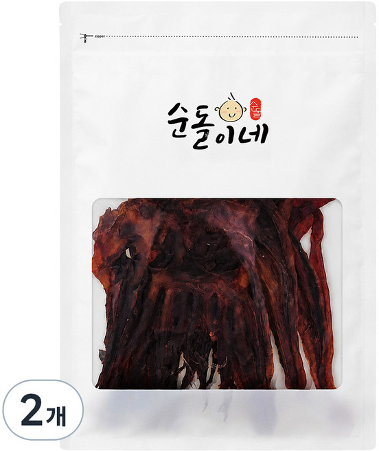 순돌이네 추억의 망족 문어발, 2개, 300g