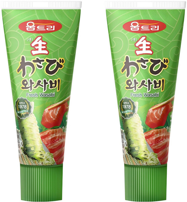 움트리 생 와사비, 120g, 2개