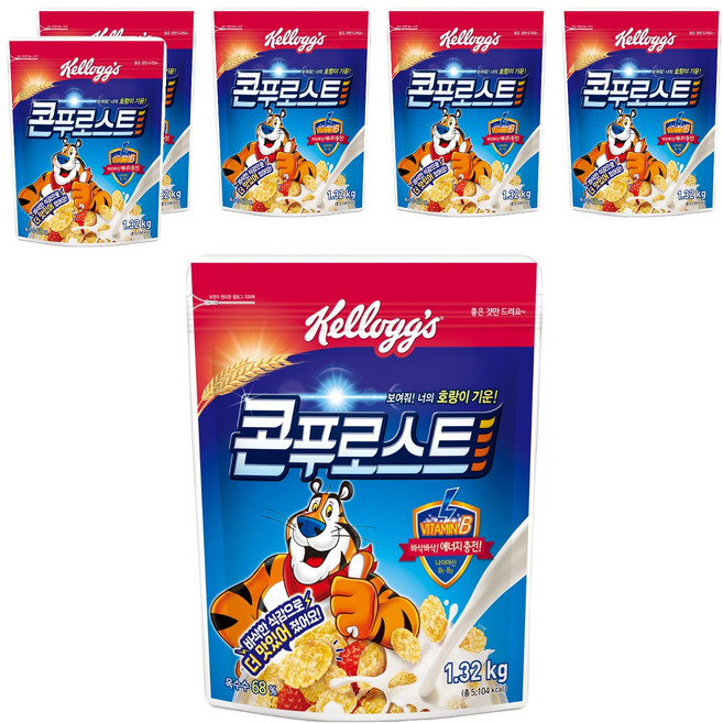 콘푸로스트 시리얼, 1.32kg, 6개