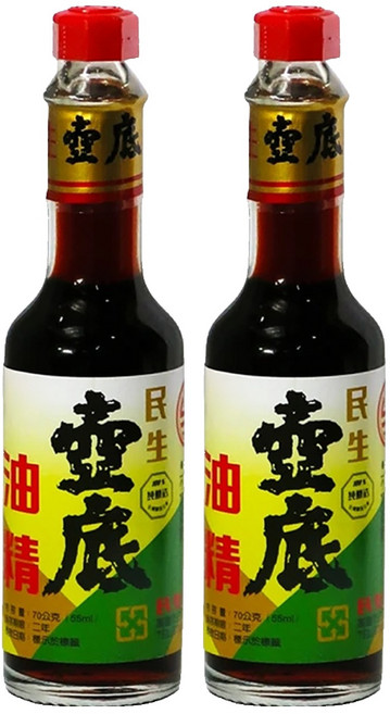 民生 壺底油精, 70g, 2瓶
