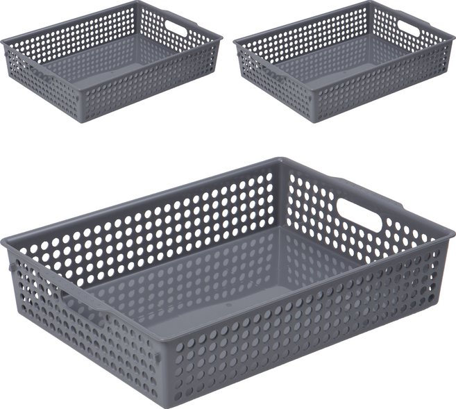 리템 센스업 바스켓, GRAY, 3개