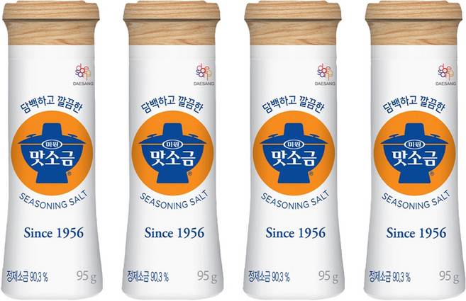 미원 맛소금, 95g, 4개