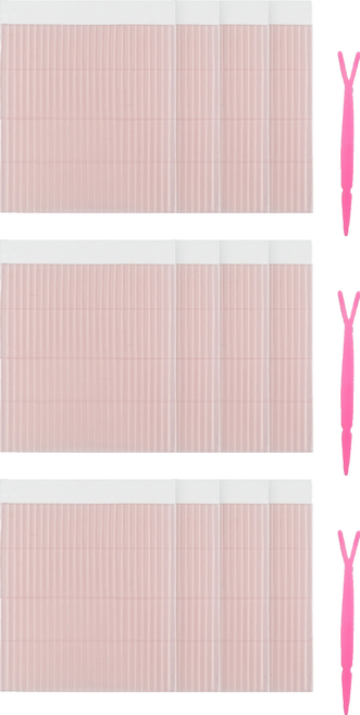 코덕샵 양면 실 쌍꺼풀 테이프 200p + Y스틱, 3세트