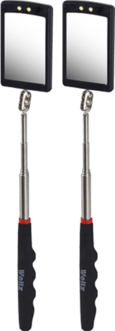 Wellz LED 검사거울 KIM-5283L, 2개