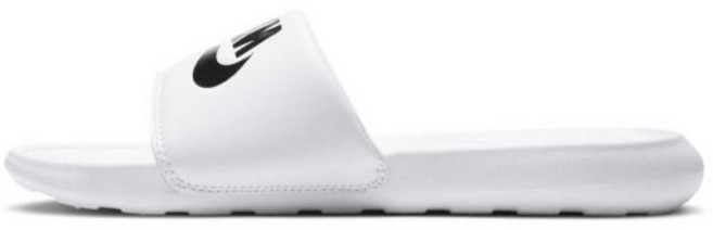 NIKE 耐吉 女款拖鞋 VICTORI ONE SLIDE CN9677, 白色 + 黑色 + 白色(WNS_CN9677-100), 240