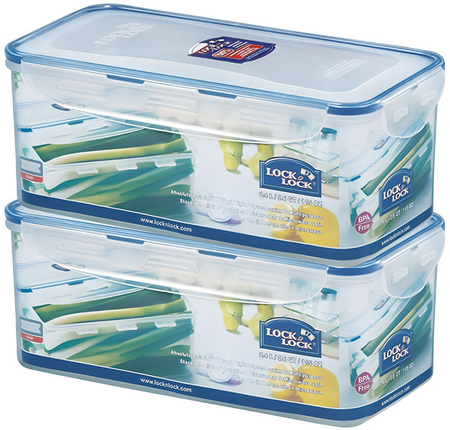 락앤락 클래식 대용량 파통 밀폐용기, 2개, 3.4L