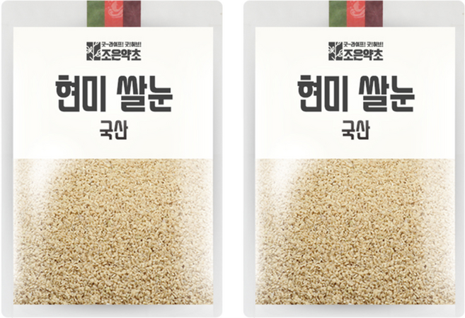 조은약초 현미쌀눈, 1kg, 2개