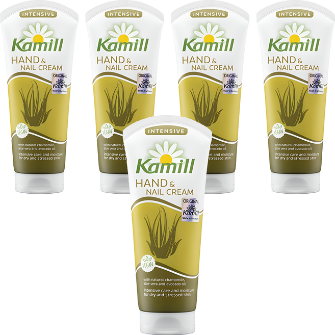 카밀 핸드&네일 크림 인텐시브, 100ml, 5개