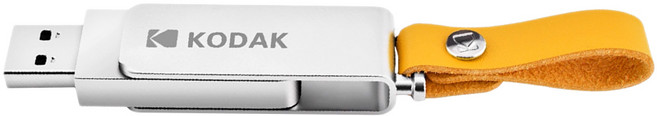 KODAK 柯達 金屬雙旋轉隨身碟 MD64GK133, 1個, 64GB