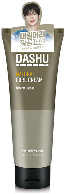 다슈 데일리 내추럴 컬 크림, 150ml, 1개